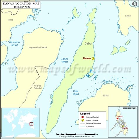 map of danao|Danao Map .